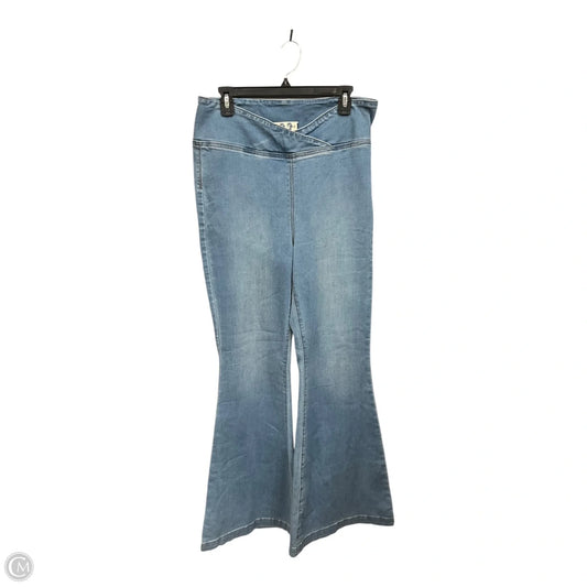 Jeans Flared By We The Free In Blue Denim, Size: 10