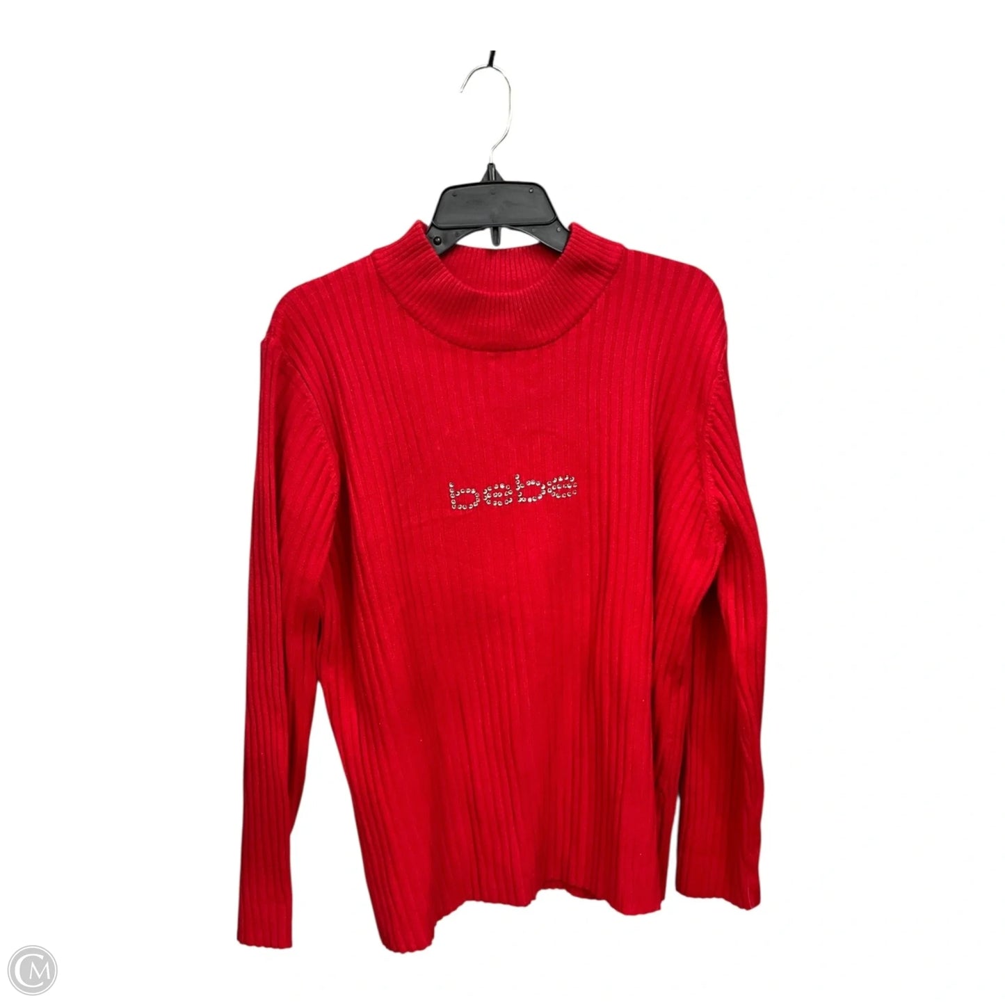 Sweater By Bebe In Red, Size: 2x