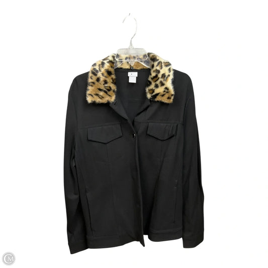 Jacket Other By Chicos In Black, Size: Xl