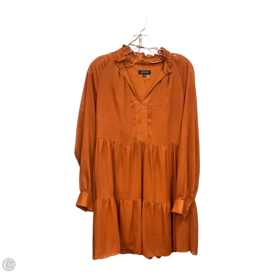 Dress Casual Midi By 1.state In Orange, Size: M