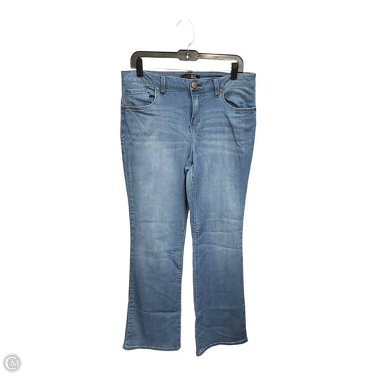 Jeans Boot Cut By 1822 Denim In Blue Denim, Size: 14