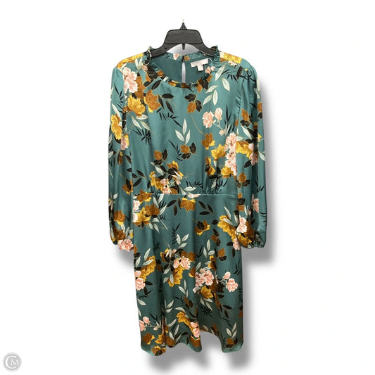 Dress Casual Midi By Chelsea 28 In Multi-colored, Size: Xl