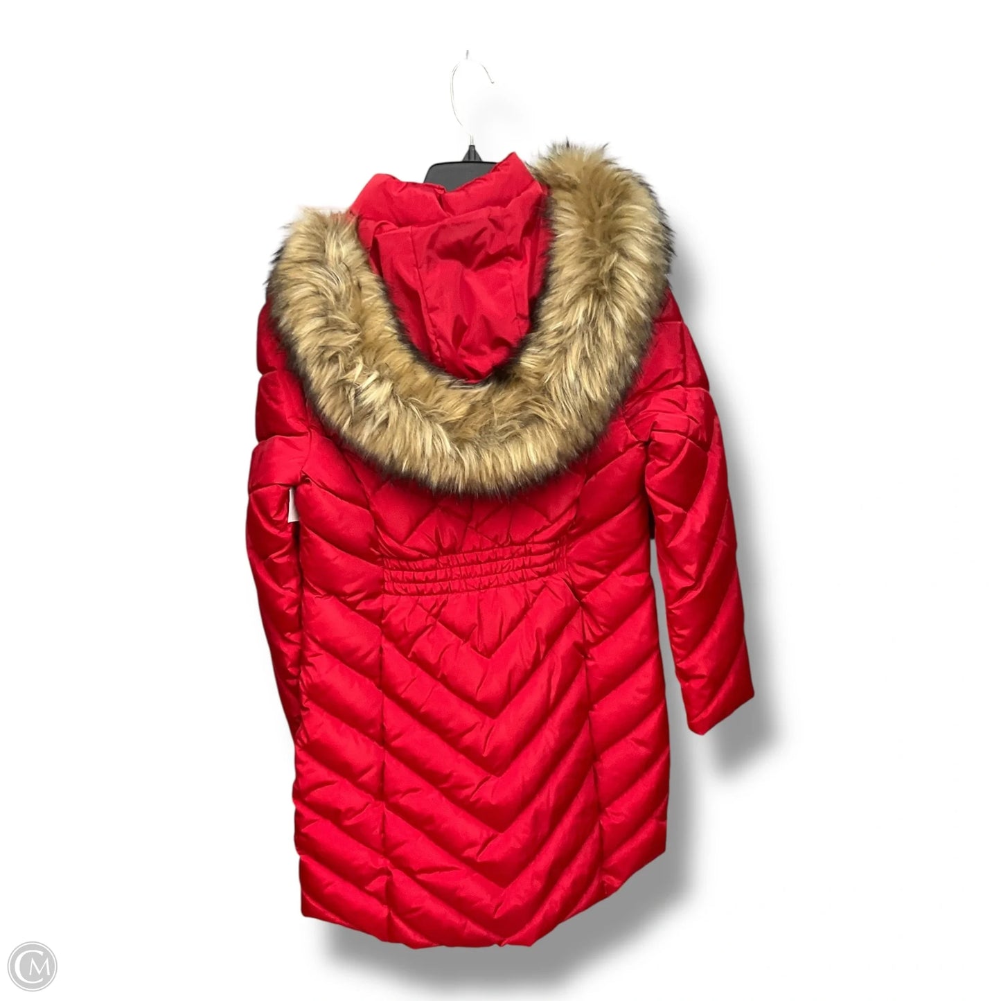 Coat Puffer & Quilted By Tommy Hilfiger In Red, Size: S