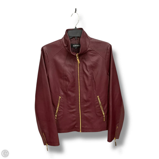 Jacket Other By Ellen Tracy In Maroon, Size: M