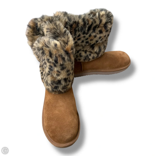 Boots Ankle Flats By Koolaburra By Ugg In Brown, Size: 7