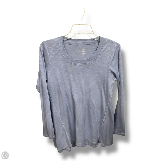 Top Long Sleeve Basic By J. Jill In Purple, Size: S