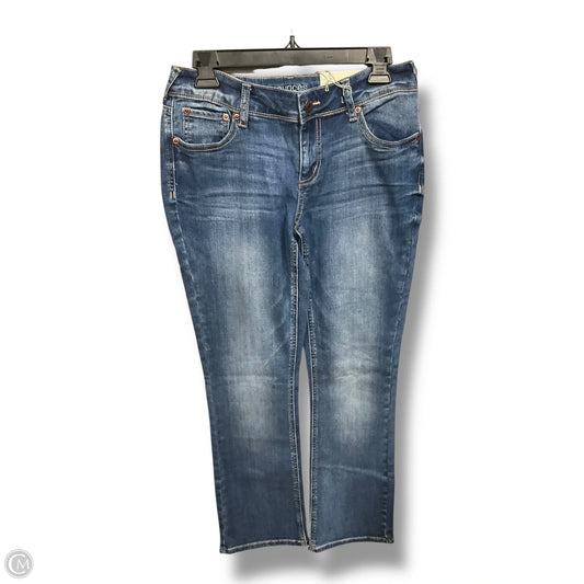 Jeans Boot Cut By Maurices In Blue Denim, Size: 6