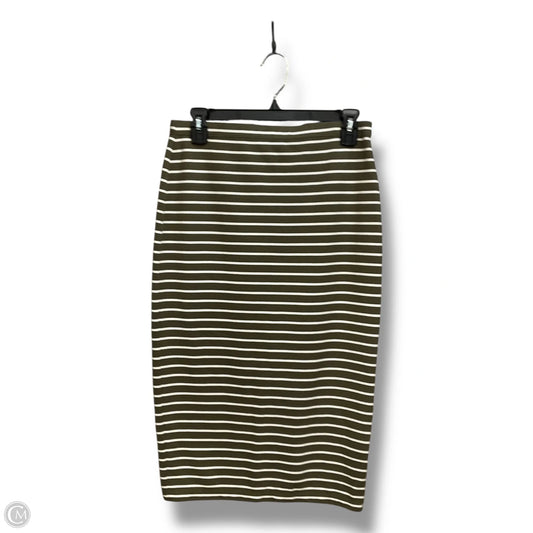 Skirt Maxi By Max Studio In Striped Pattern, Size: S
