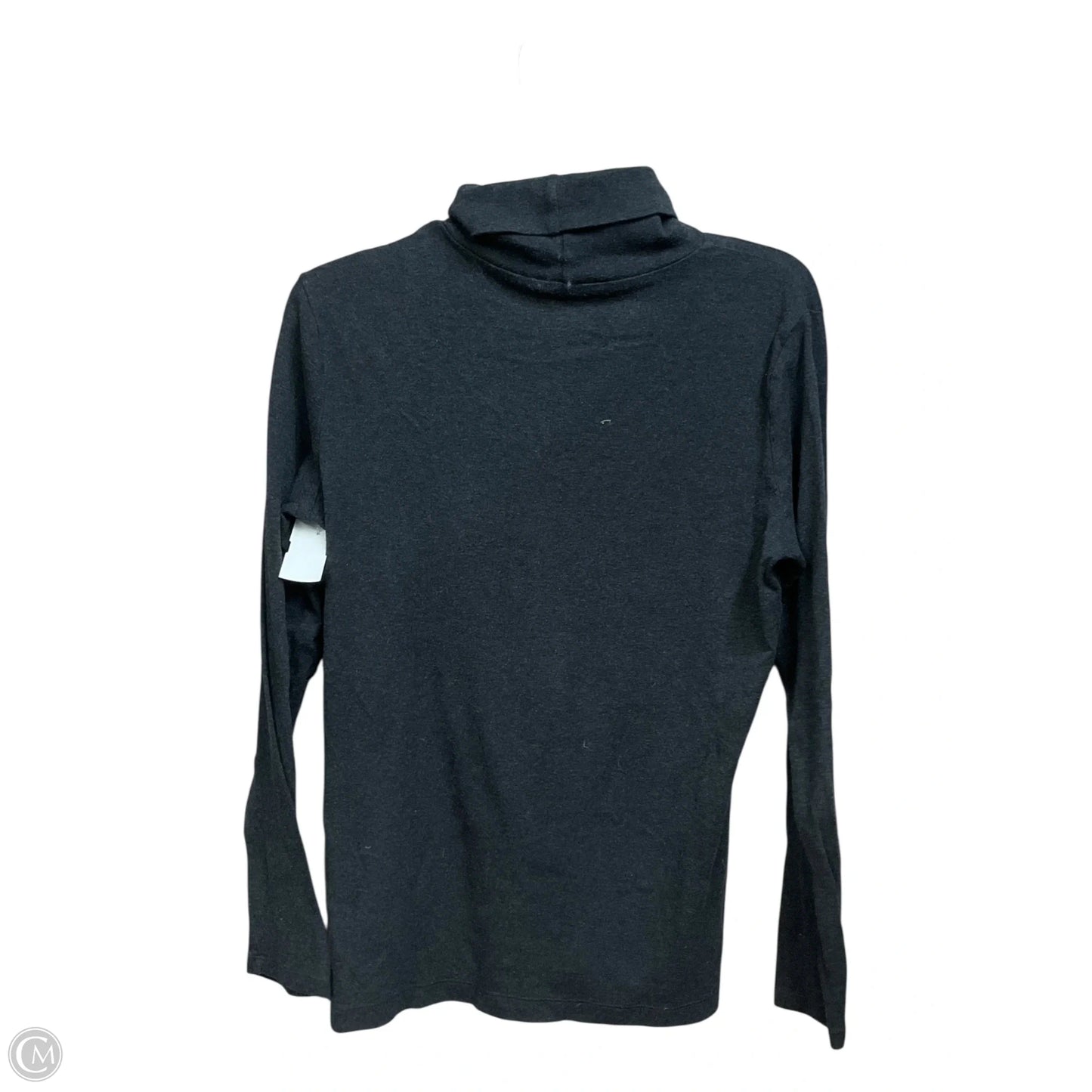 Top Long Sleeve Basic By Eddie Bauer In Grey, Size: L