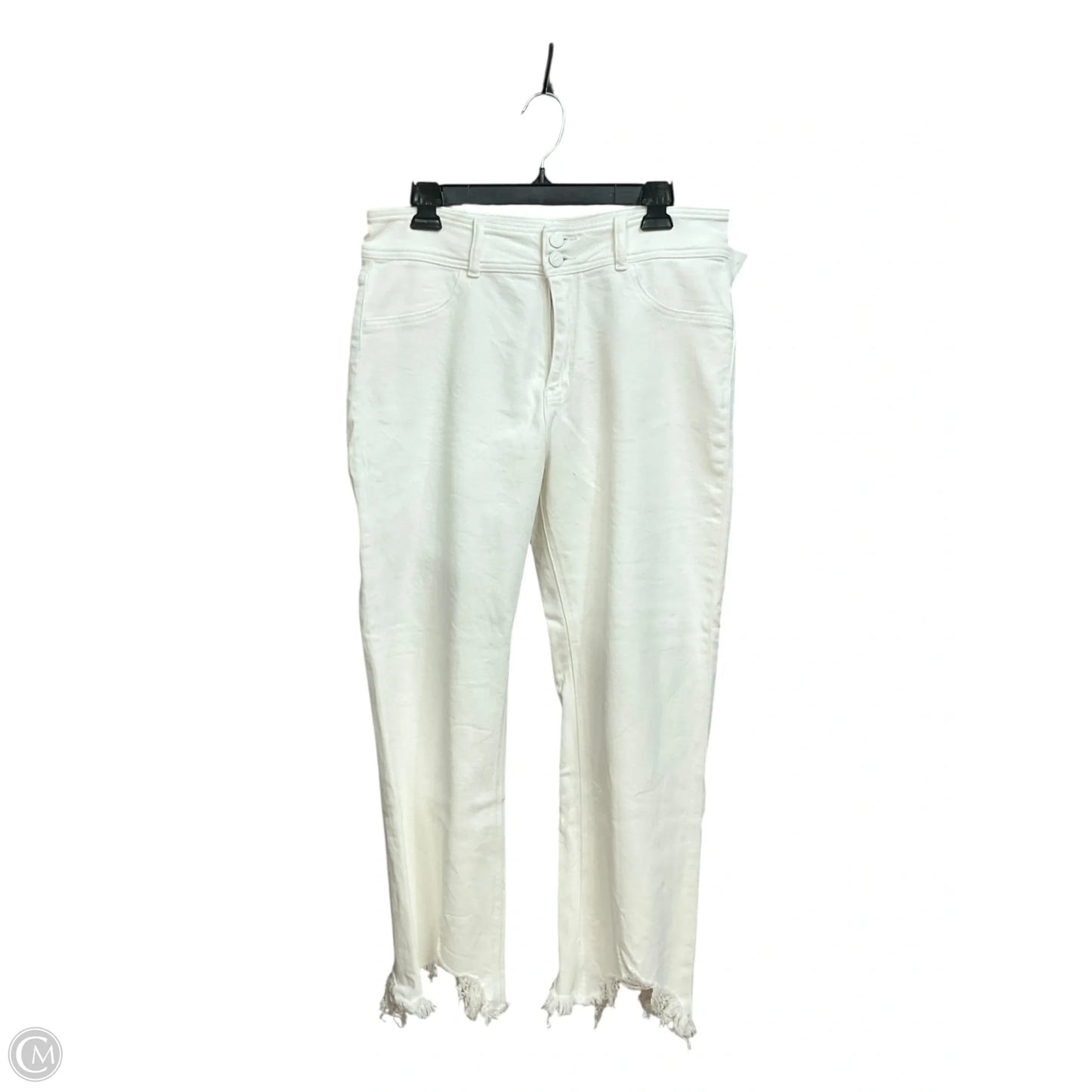 Jeans Straight By Kancan In White Denim, Size: 8