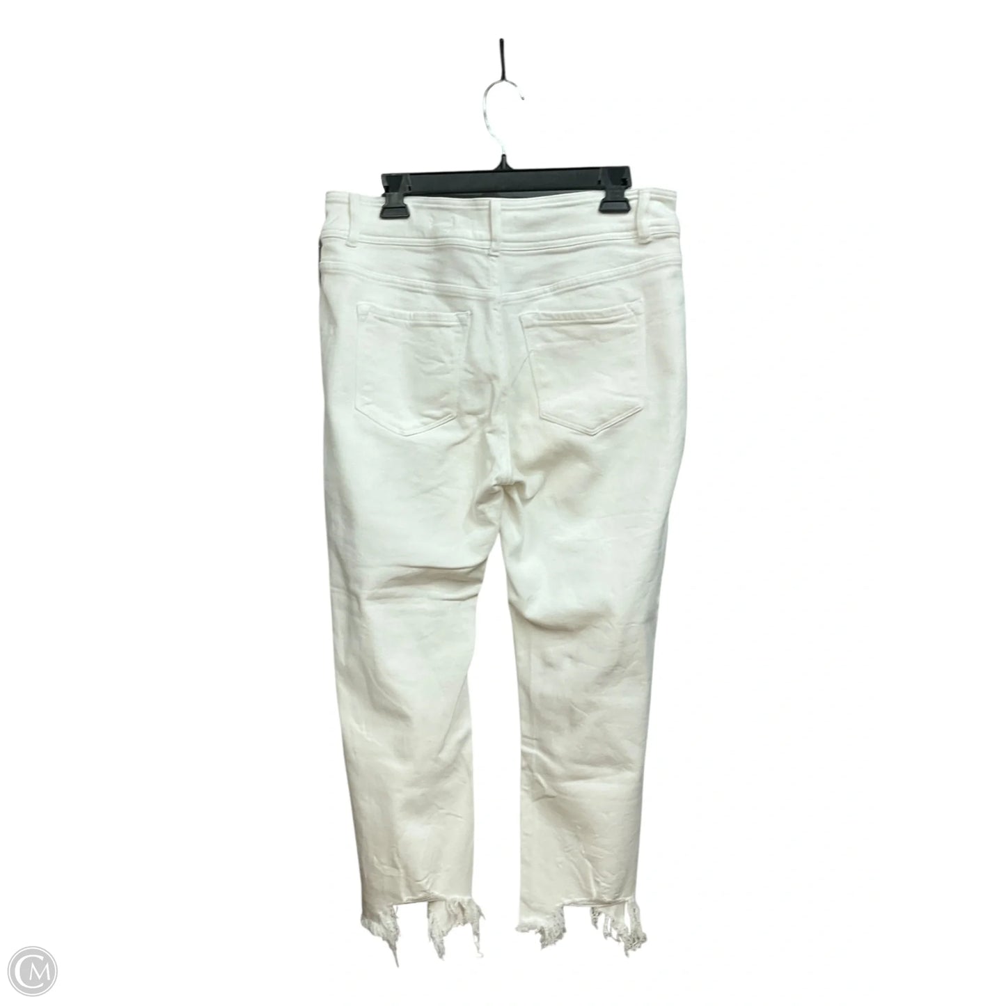Jeans Straight By Kancan In White Denim, Size: 8
