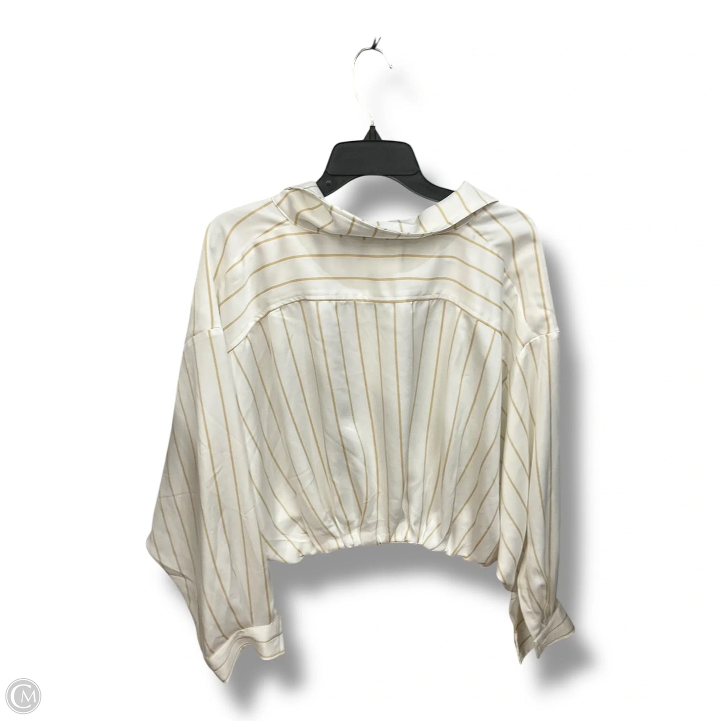 Top Long Sleeve By And Now This In Striped Pattern, Size: 2x