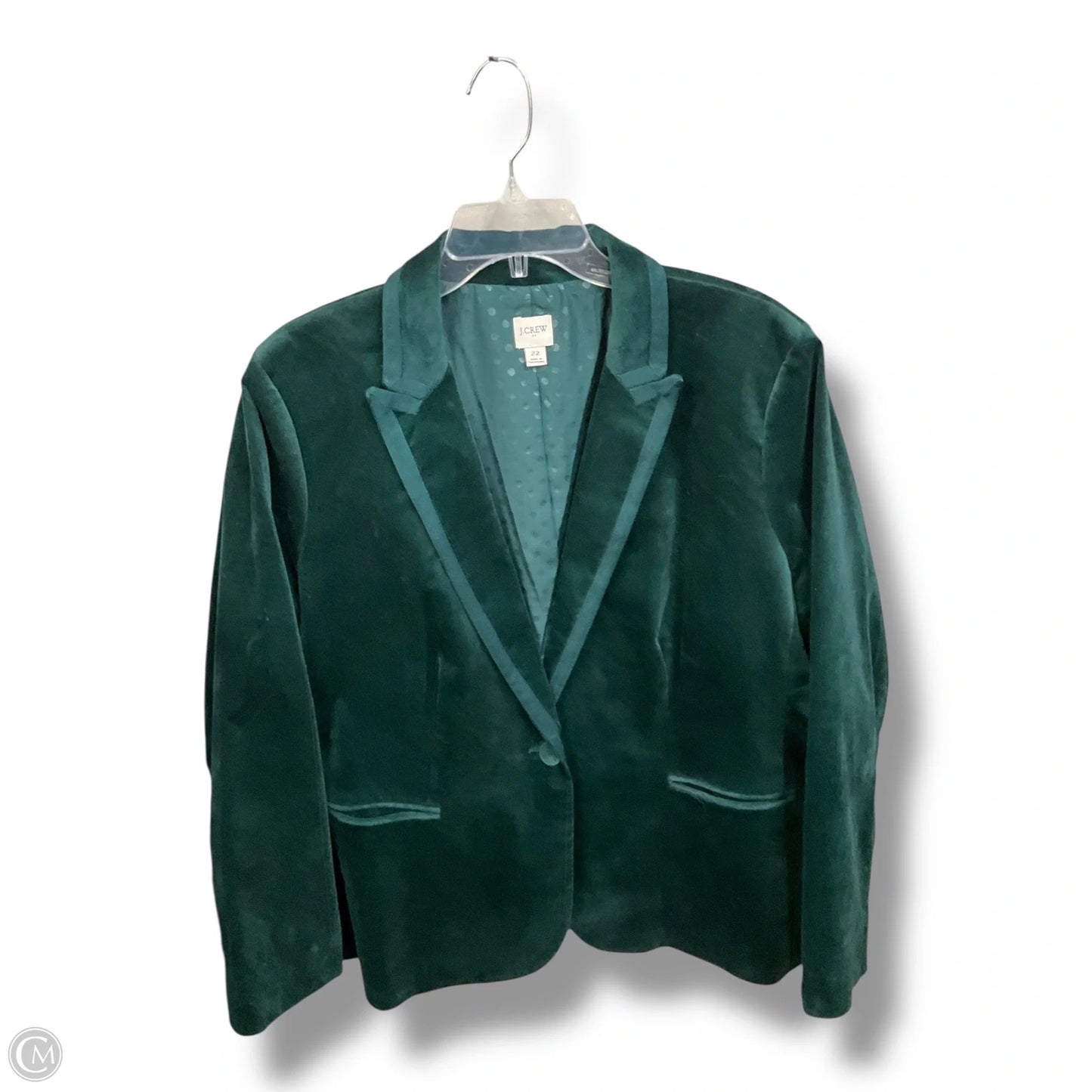 Blazer By J. Crew In Green, Size: 3x