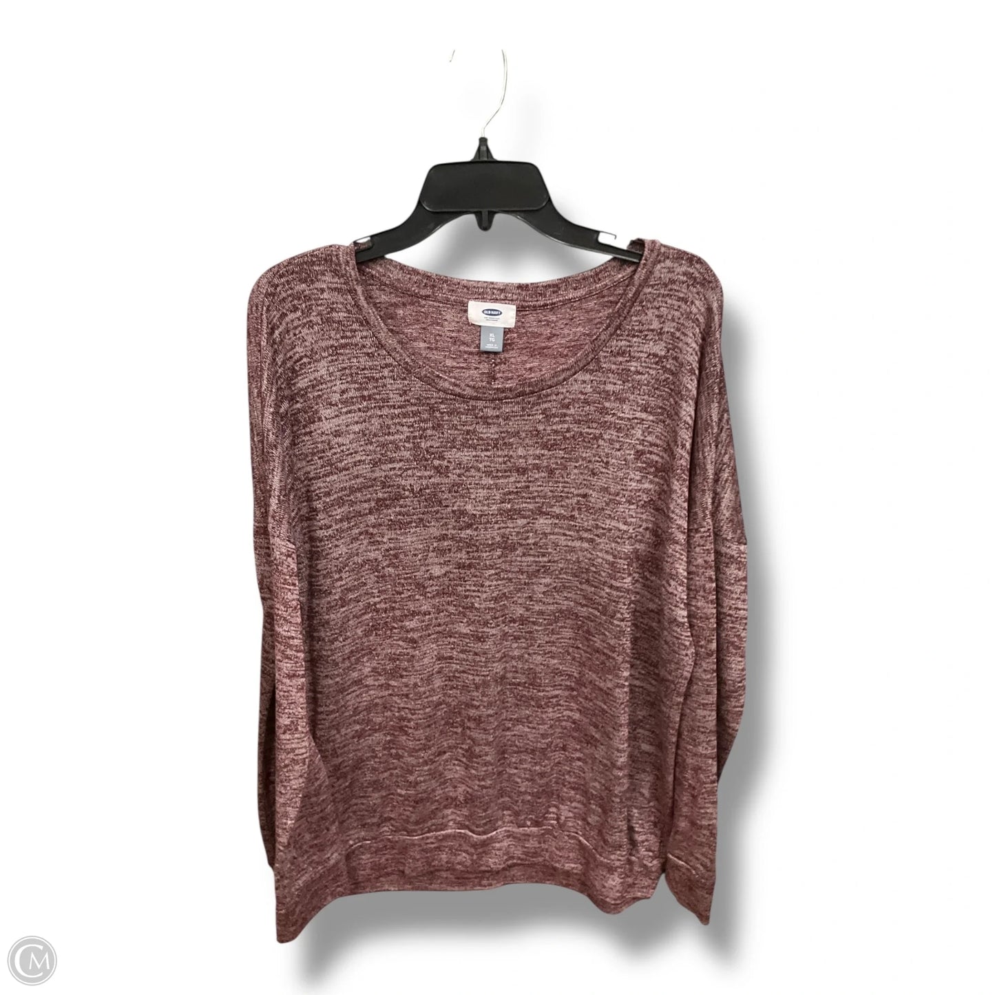 Top Long Sleeve By Old Navy In Purple, Size: Xl