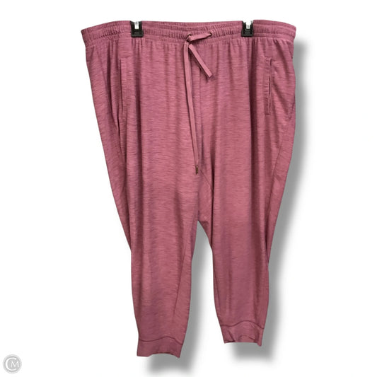 Athletic Pants By Old Navy In Pink, Size: 2x