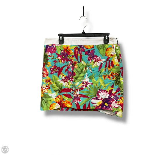 Skirt Mini & Short By Ralph Lauren Blue Label In Multi-colored, Size: L