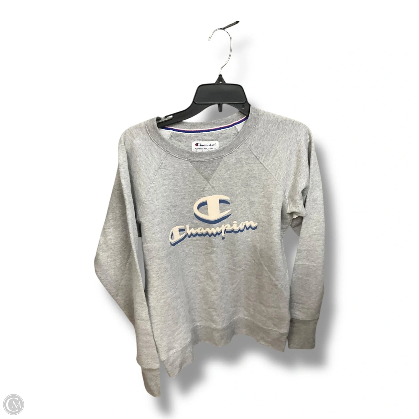 Sweatshirt Crewneck By Champion In Grey, Size: S