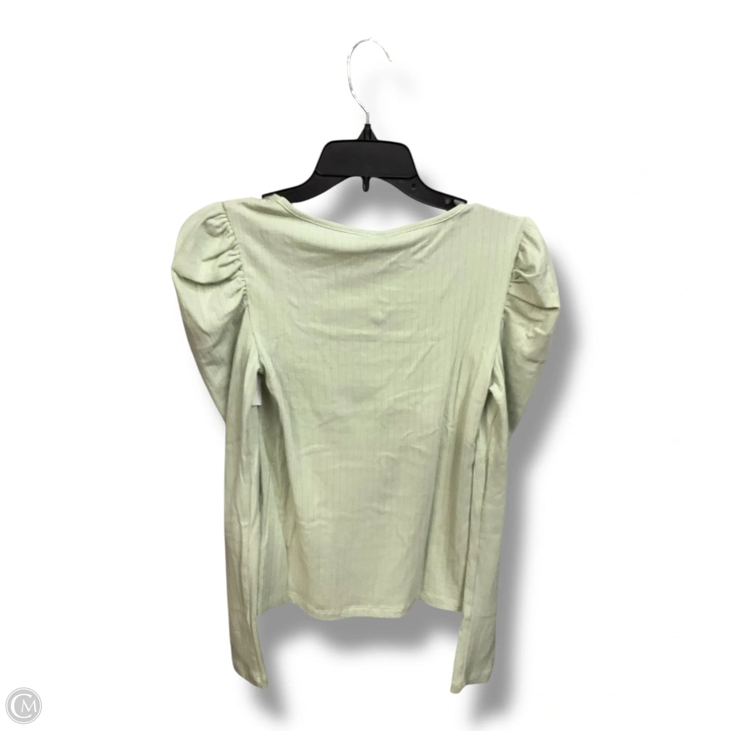 Top Long Sleeve Basic By Vero Moda In Green, Size: S