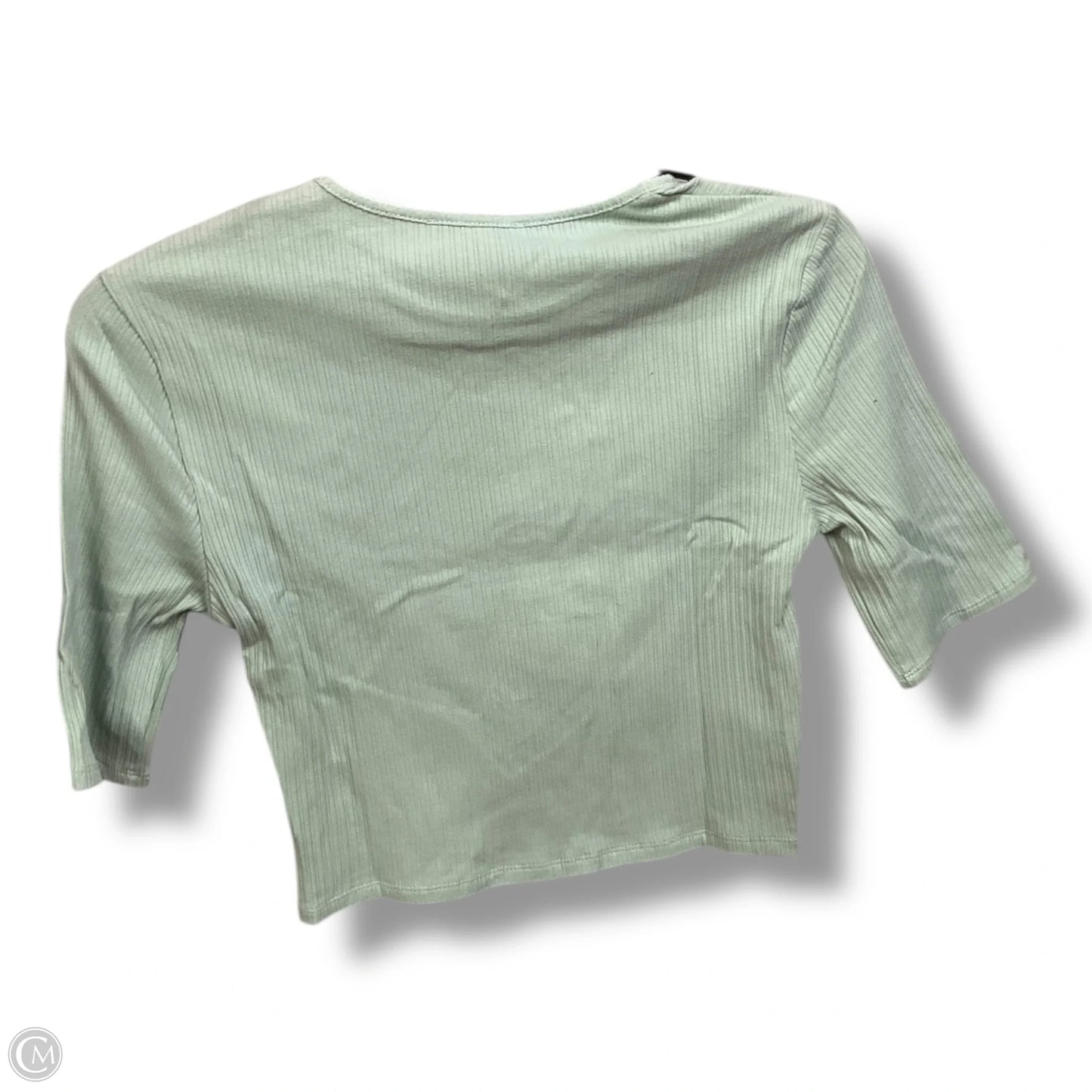 Top Short Sleeve Basic By Wayf In Green, Size: Xs