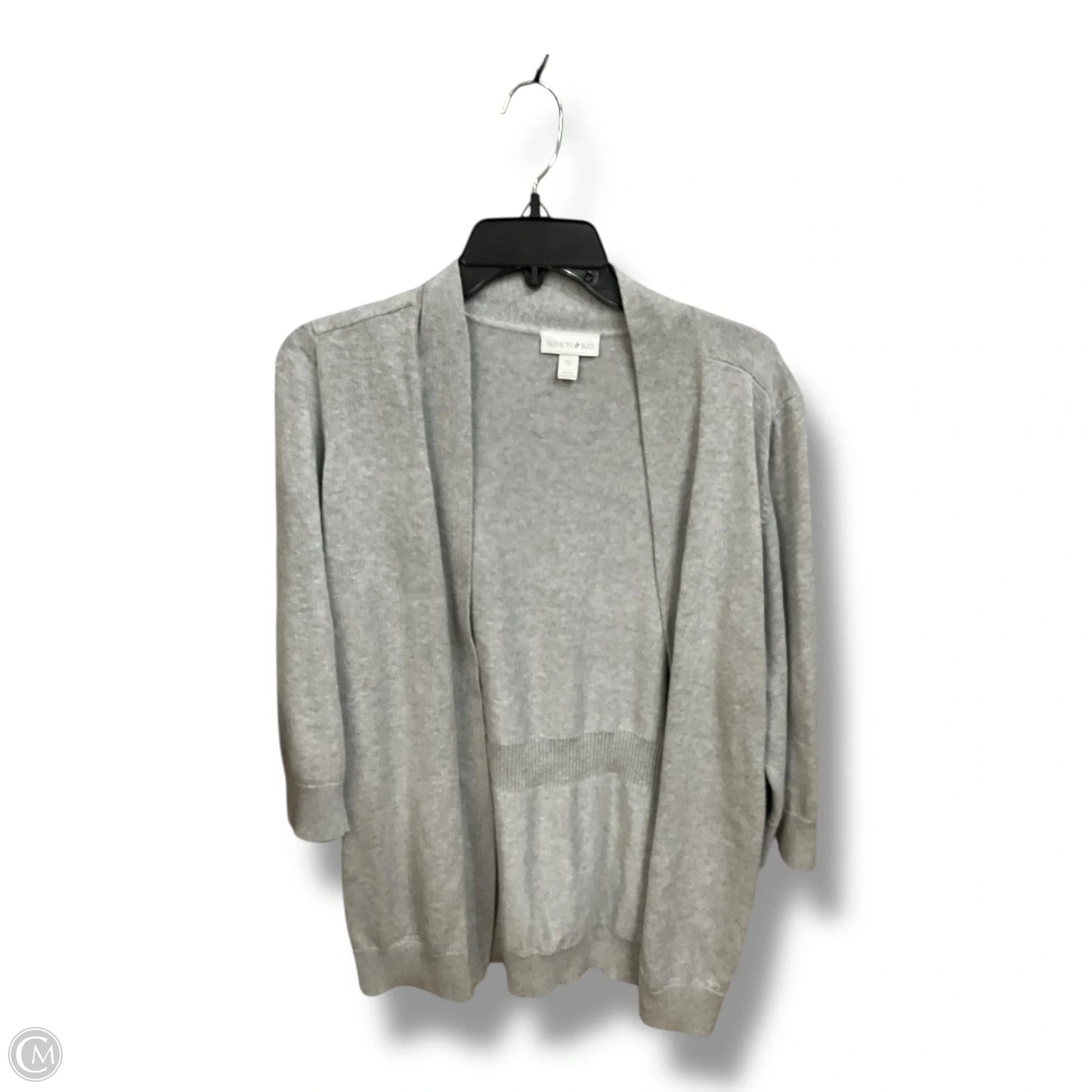 Cardigan By Fashion Bug In Grey, Size: Xl
