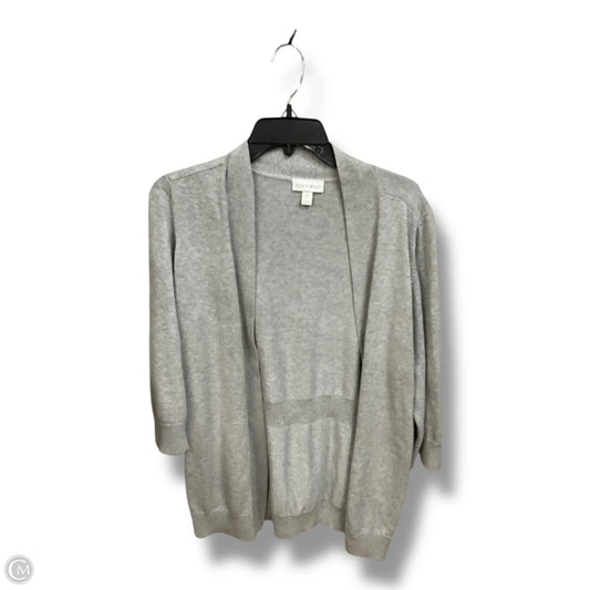 Cardigan By Fashion Bug In Grey, Size: Xl
