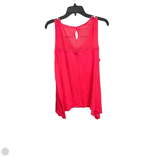 Top Sleeveless Basic By Dana Buchman In Pink, Size: Xl