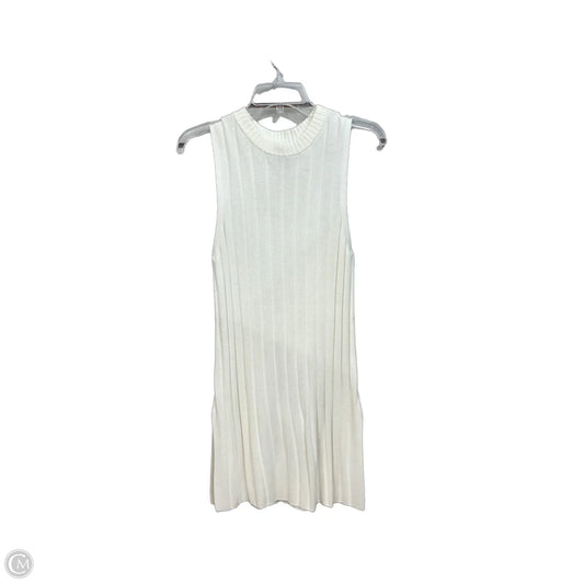 Dress Casual Midi By H&m In White, Size: S