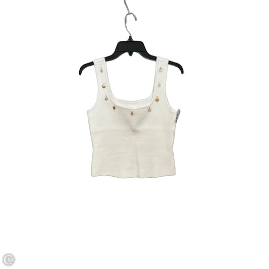 Top Sleeveless Basic By Lc Lauren Conrad In White, Size: Sp