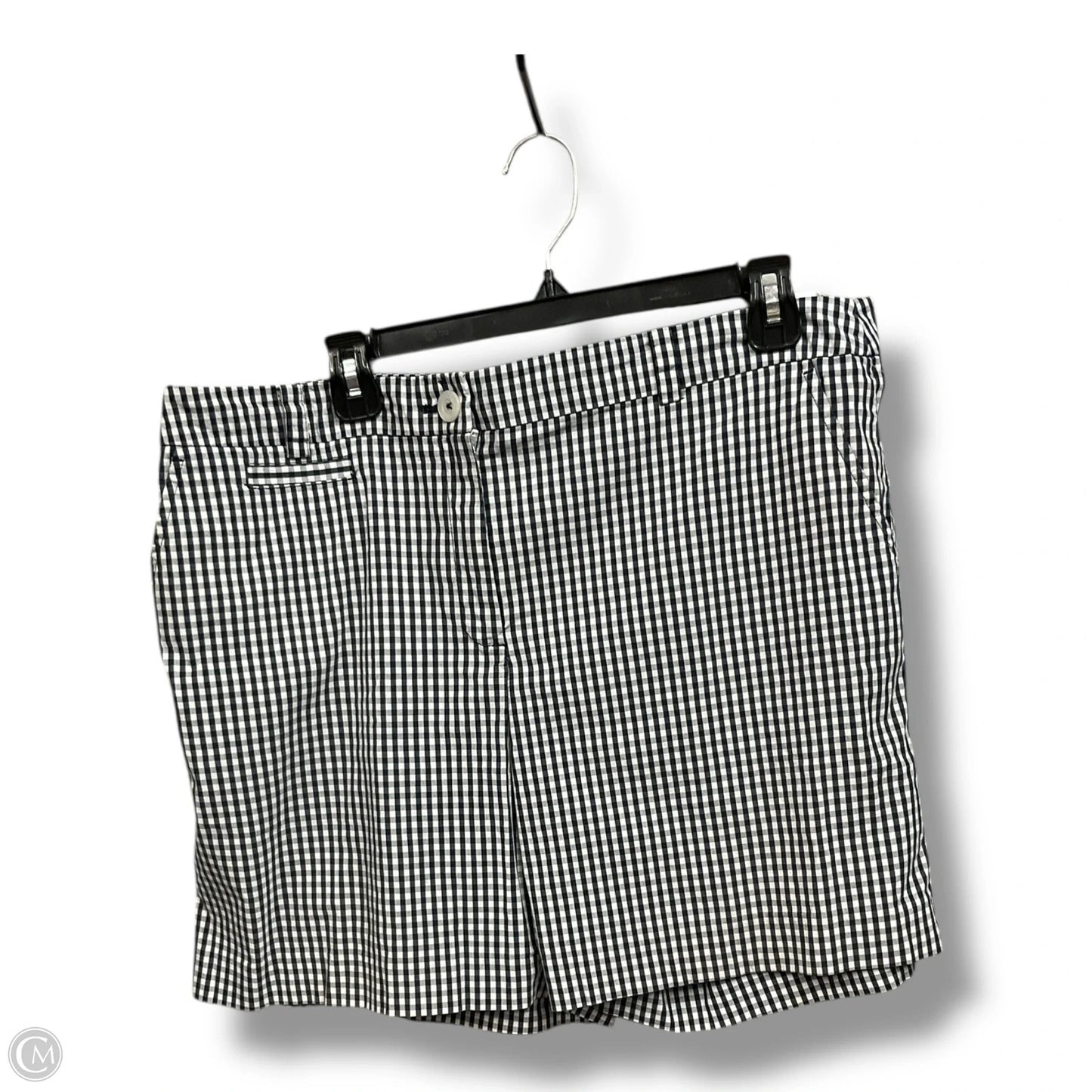 Shorts By Jones New York In Black & White, Size: 16