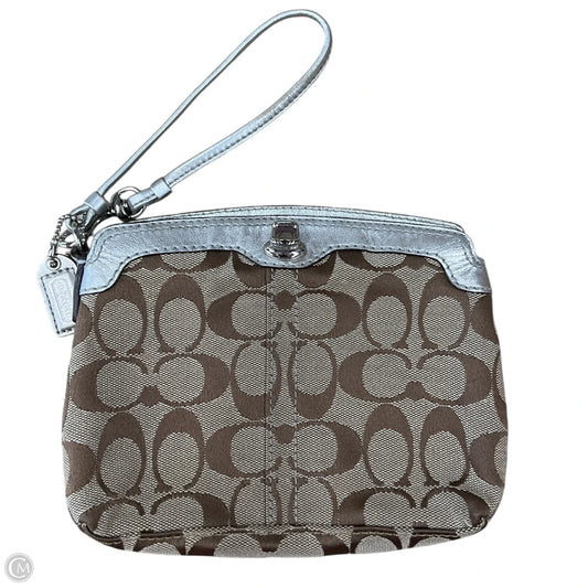 Wristlet Designer By Coach, Size: Medium