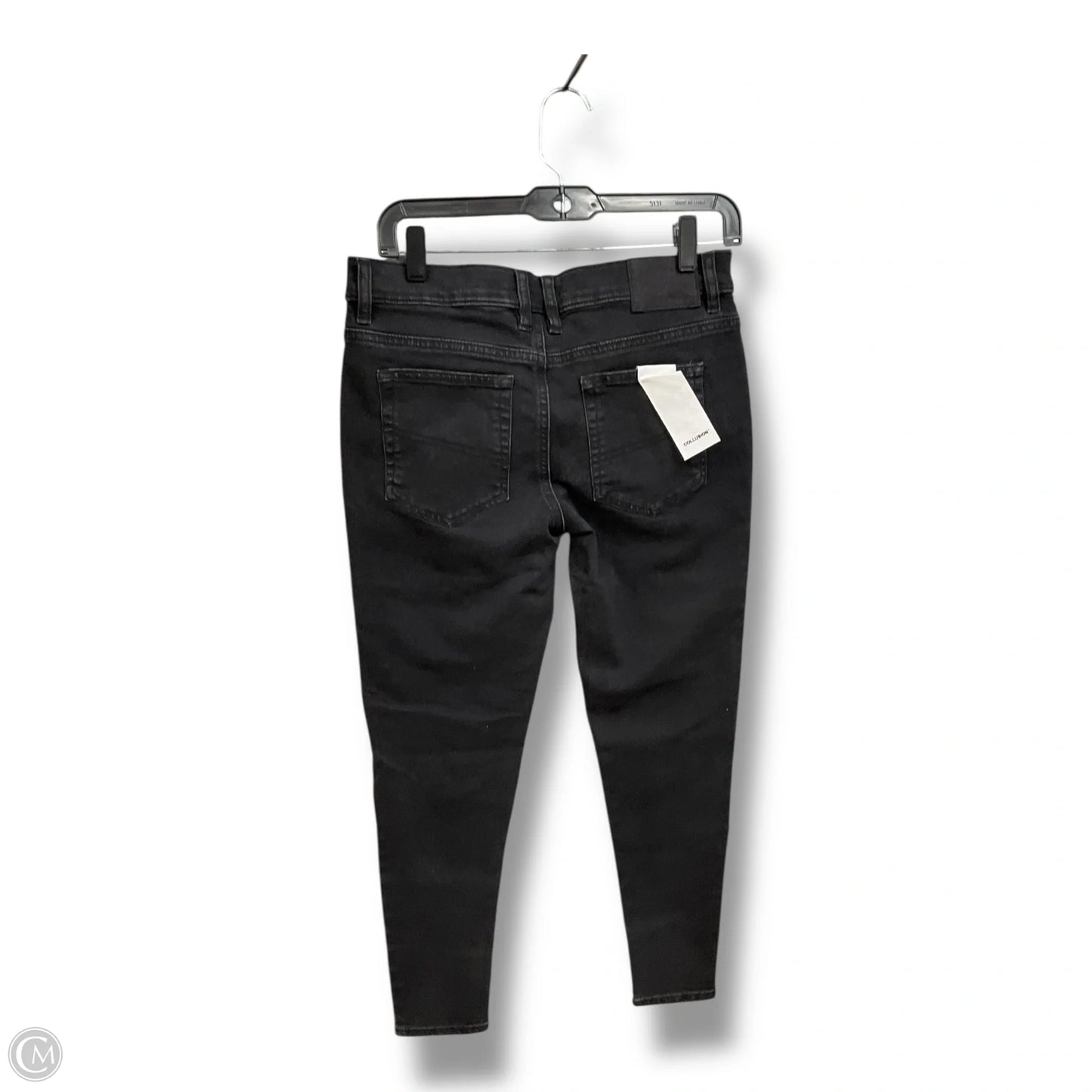 Jeans Skinny By Clothes Mentor In Black Denim, Size: 10