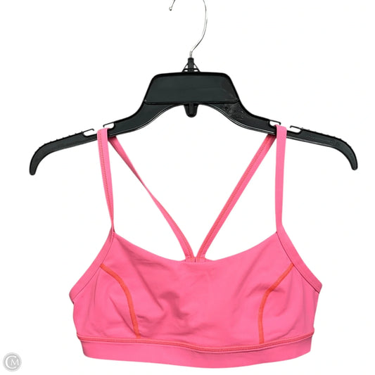 Athletic Bra By Lululemon In Pink, Size: M