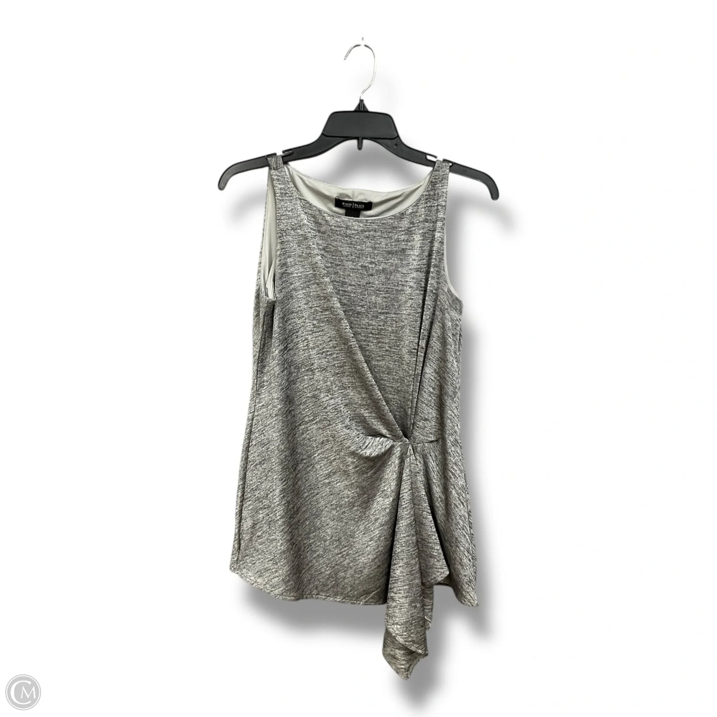 Blouse Sleeveless By White House Black Market In Grey, Size: S