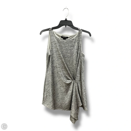 Blouse Sleeveless By White House Black Market In Grey, Size: S