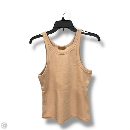 Tank Top By Clothes Mentor In Brown, Size: M