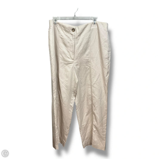 Pants Dress By Ann Taylor In Cream, Size: 18