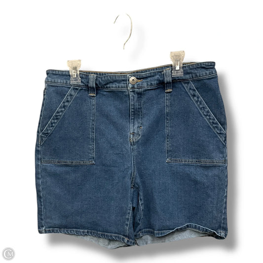 Shorts By Style And Company In Blue Denim, Size: 16