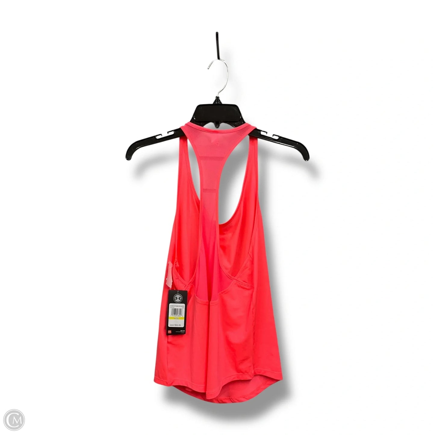 Athletic Tank Top By Under Armour In Pink, Size: M