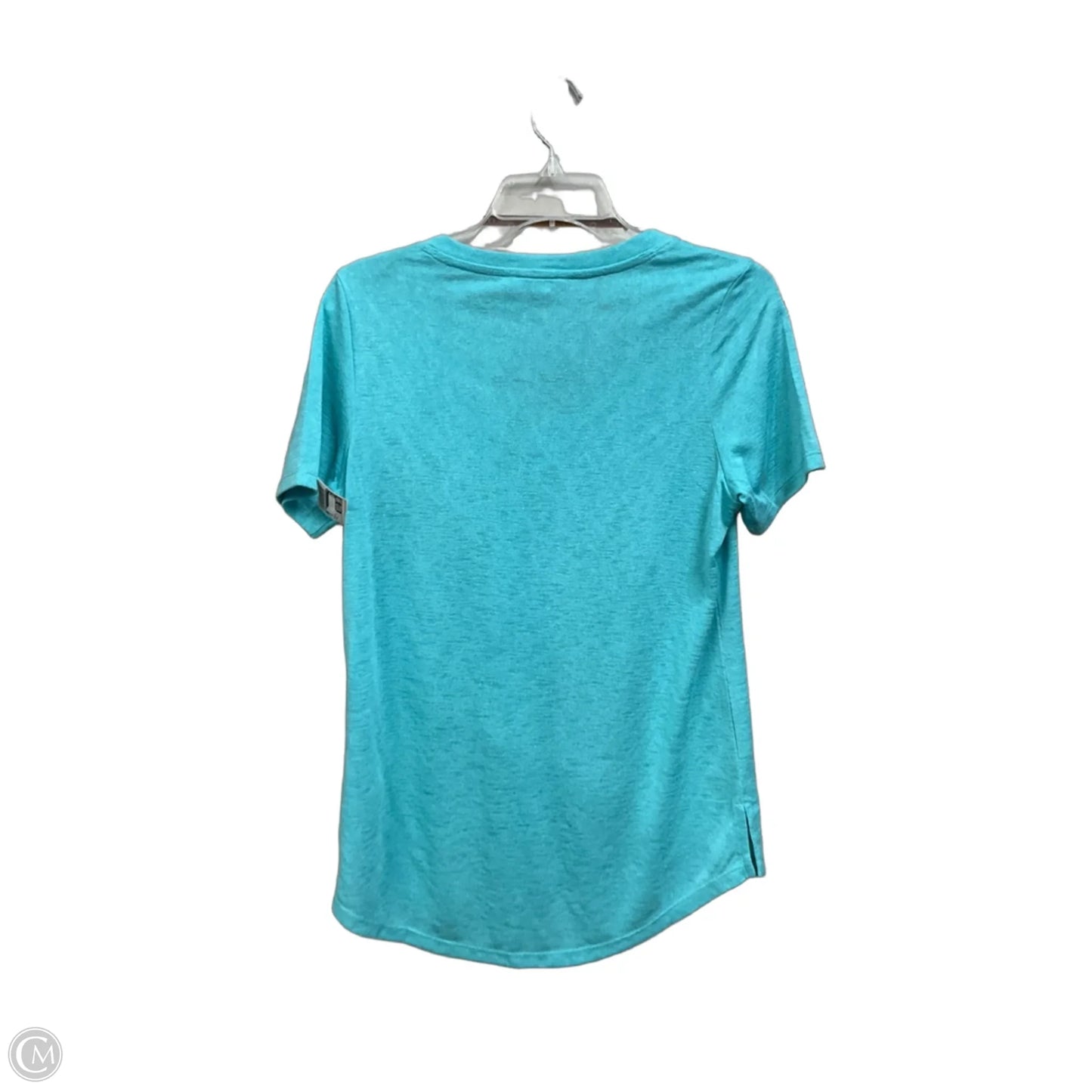 Top Short Sleeve By Athleta In Teal, Size: S