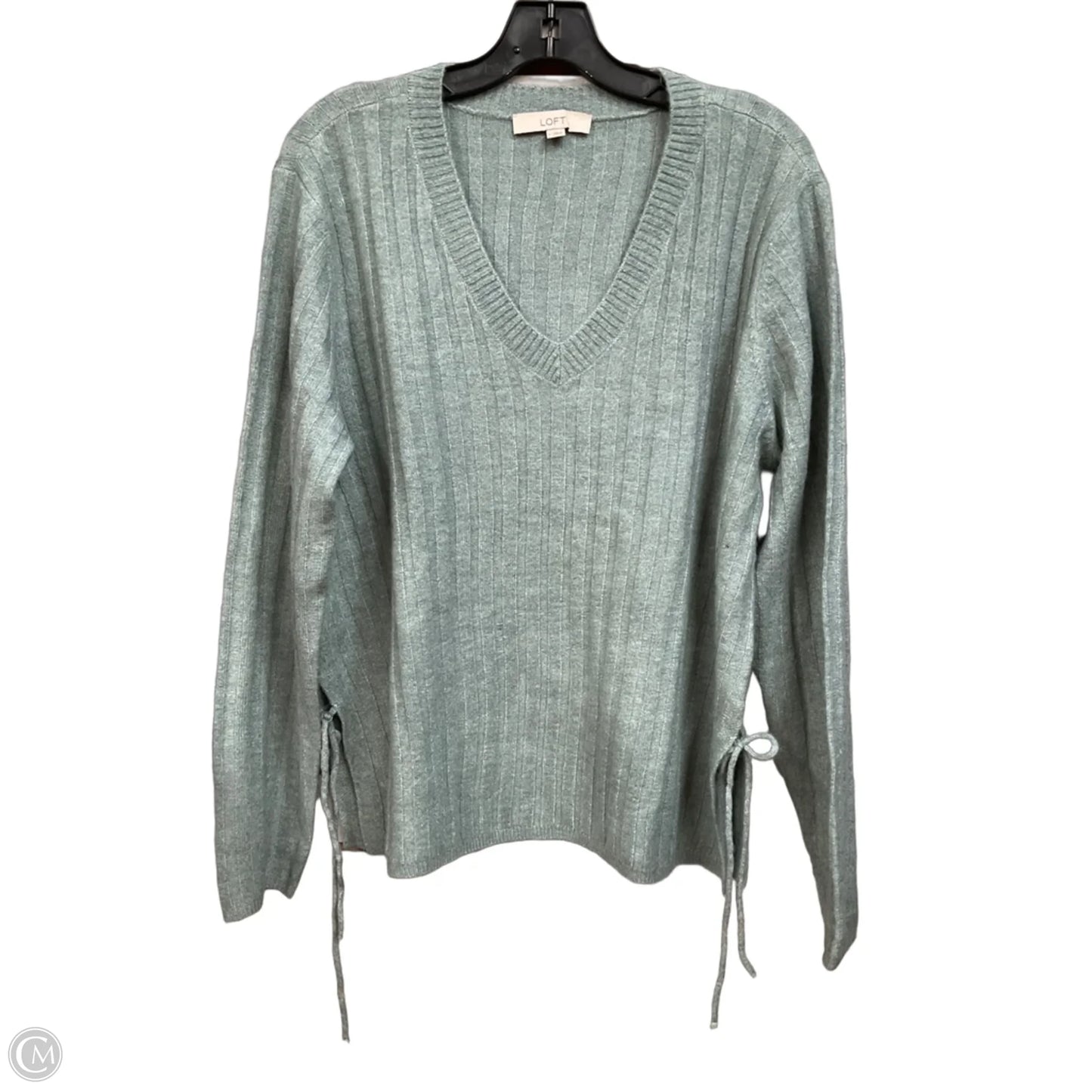 Sweater By Loft In Green, Size: L