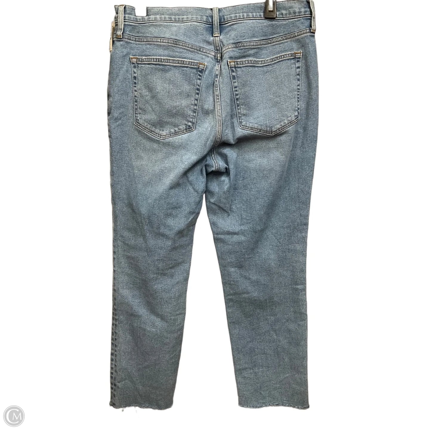 Jeans Straight By J. Crew In Blue Denim, Size: 12