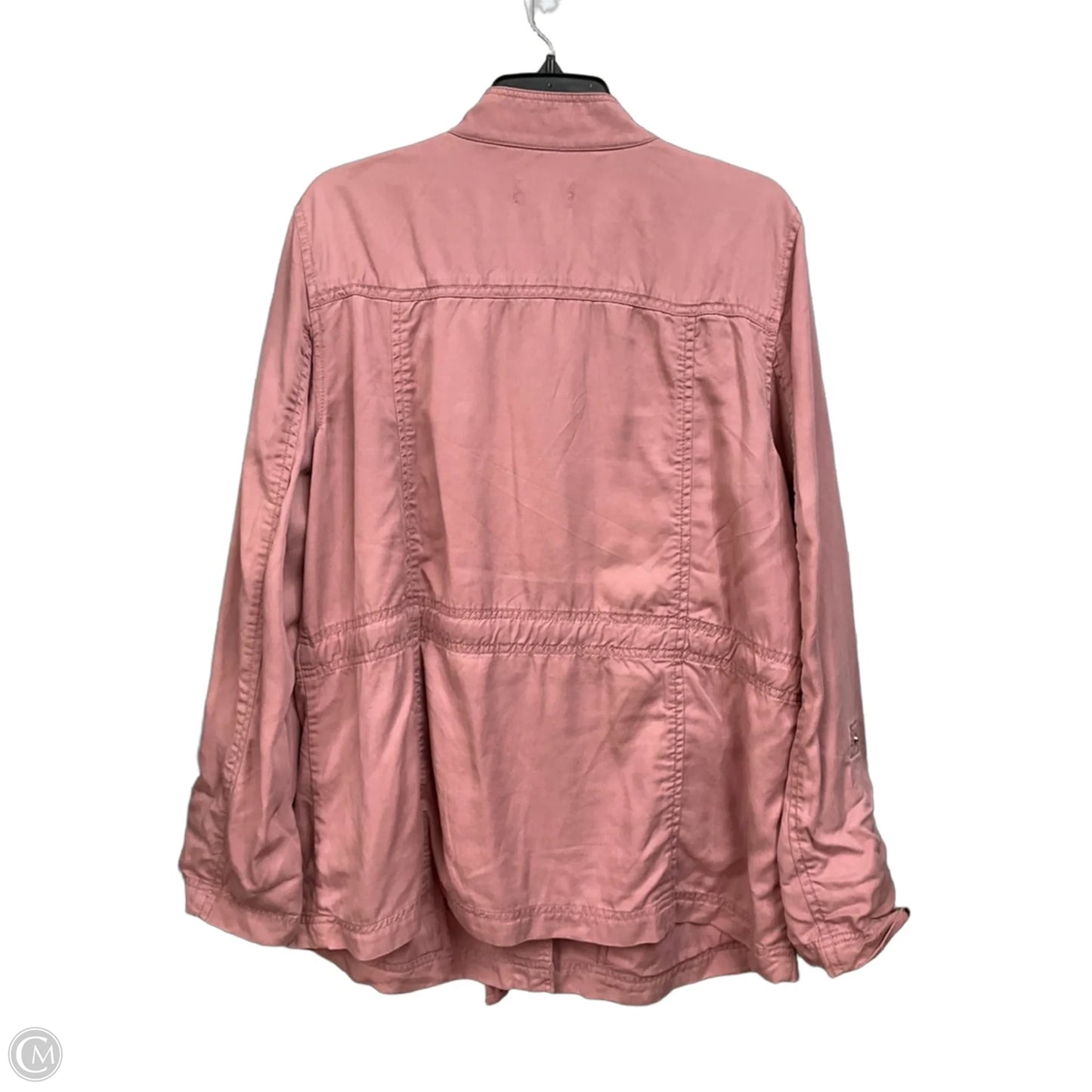 Jacket Utility By Loft In Pink, Size: L