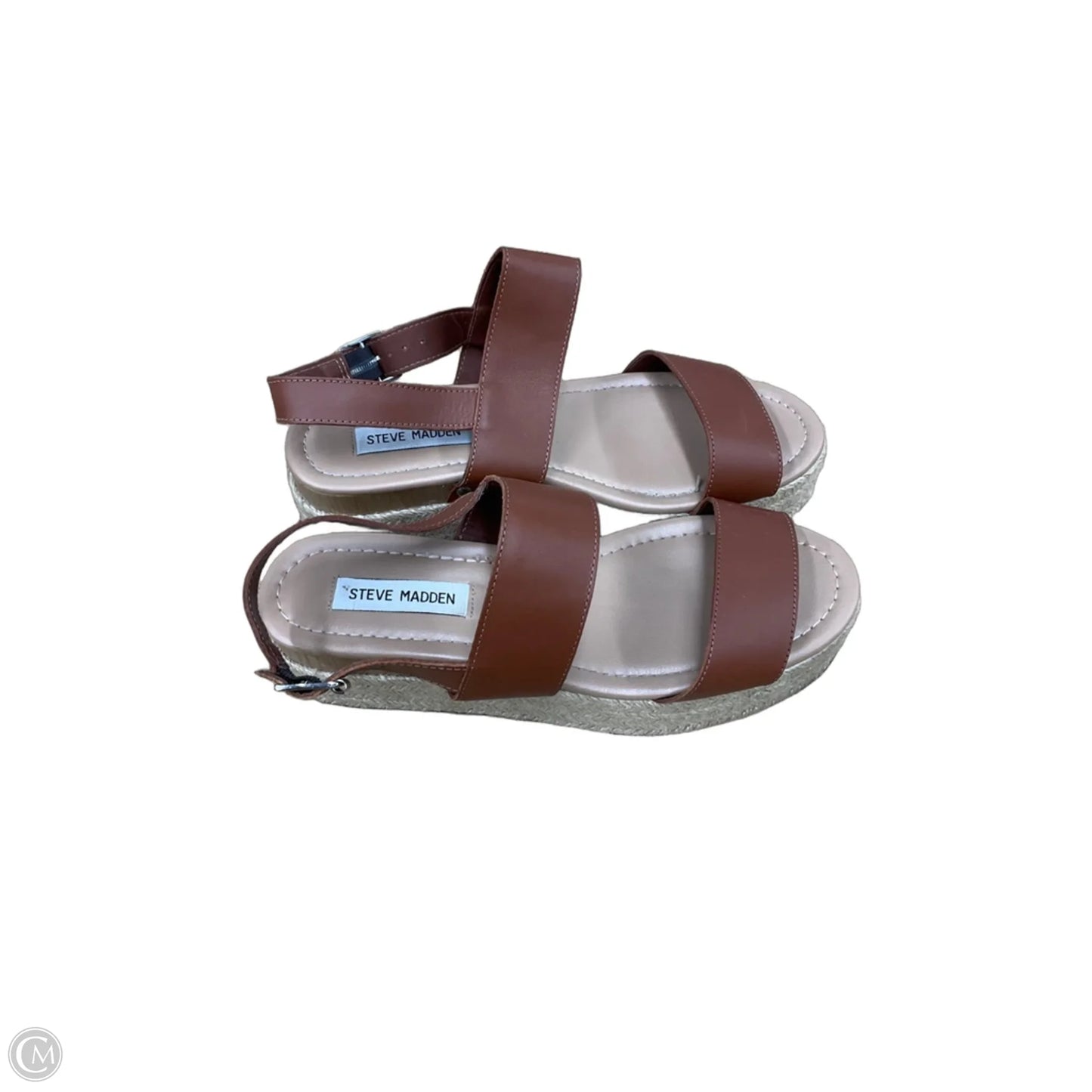 Sandals Flats By Steve Madden In Tan, Size: 9