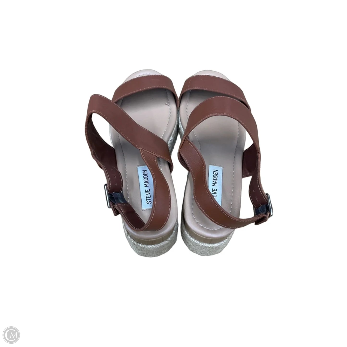 Sandals Flats By Steve Madden In Tan, Size: 9