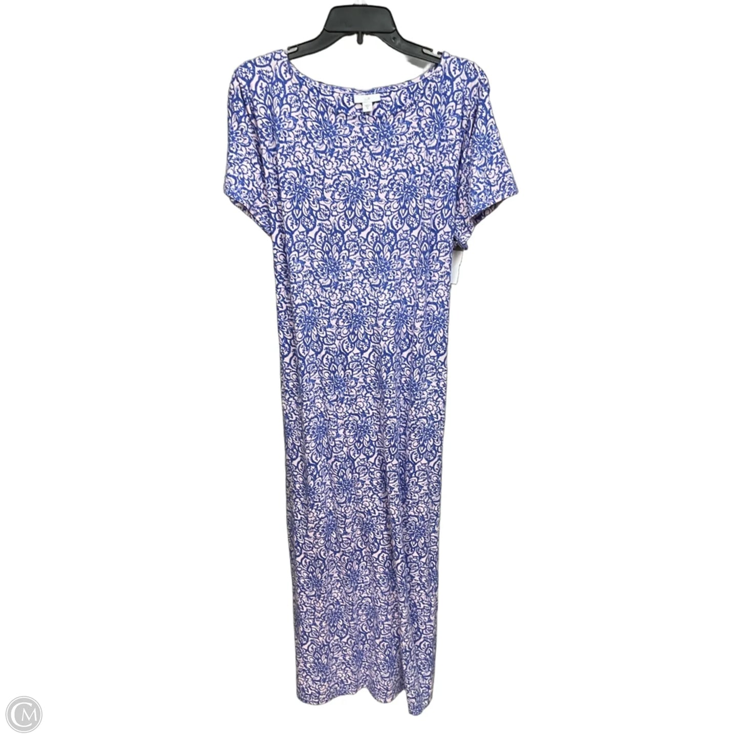 Dress Casual Midi By J. Jill In Floral Print, Size: Xl