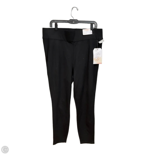 Pants Leggings By A Beautiful Soul In Black, Size: 14
