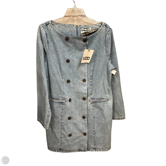 Dress Casual Short By Cmb In Blue Denim, Size: 16