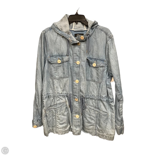 Jacket Other By Talbots In Blue, Size: Xl