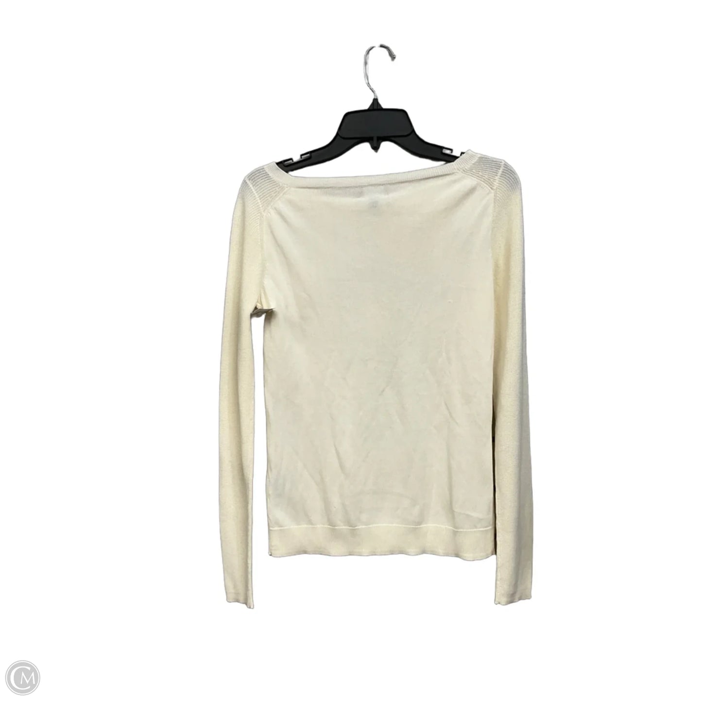 Top Long Sleeve By Cma In Cream, Size: S