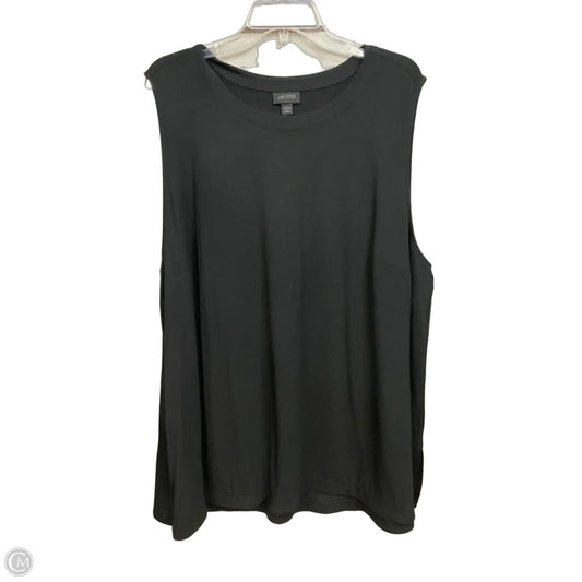 Tank Top By J. Jill In Black, Size: 3x